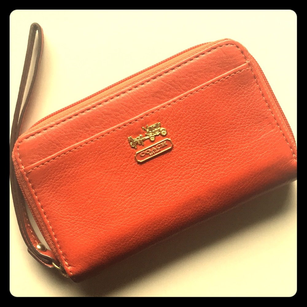 Coach small wristlet